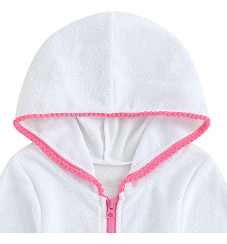 Poncho De Playa Con Capucha Para Bebé, Para Piscina, Baño Y