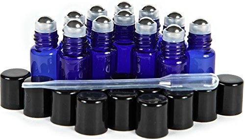 Vivaplex, 12, Cobalt Blue, 3 Ml Botellas Roll-on De Vidrio C