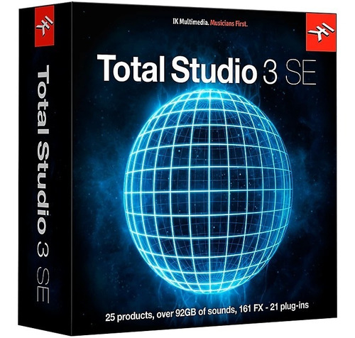 Imagen 1 de 1 de Ik Multimedia Total Studio 3 Se Instruments And Effects 