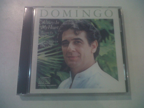 Always In My Heart, Plácido Domingo - Cd 1984 Nuevo Usa