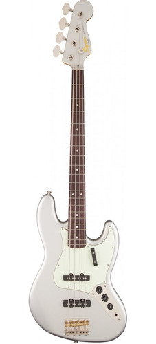 Bajo Squier By Fender Jazz Bass Classic Vibe 60 Silver
