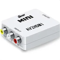 Comprar Conversor Entrada Av Rca Para Saída Hdmi Miniadaptador 1080p Compatível Com Tv Entrada Hdmi Transformador Hdmi Universe Varyout