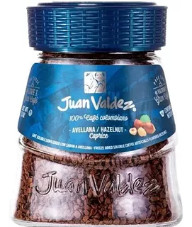Café Juan Valdez Solúvel Liofilizado Avelã Importado
