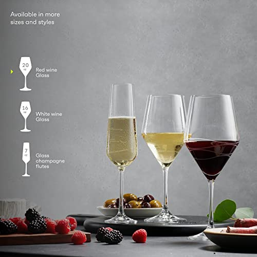 Juego De Copas De Vino Tinto De 4 | Elegante Juego De Copa D