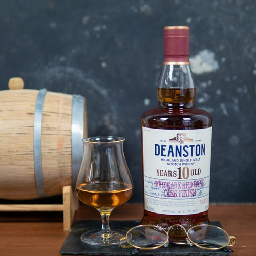 Whisky Deanston 10 Años Bordeaux 700ml Single Malt Importado