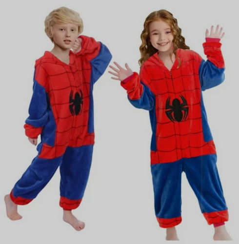 Pijama C/cierre Dinosaurio, Stitch, Sulivan, Spaiderman