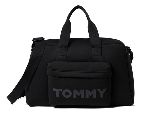 Tommy Hilfiger Elsie Ii Convertible Duffel Neopreno Negro Ta