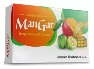 Mangar Mango Africano Y Garcinia Cambogia 30 Tabletas