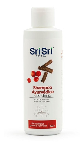 Shampoo Ayurvédico Con Henna Srisri - 200ml