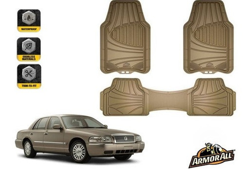 Kit Tapetes Beige Uso Rudo Grand Marquis 2008-2012 Armor All