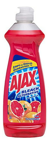 Ajax Bleach Alternative Dish Liquid-grapefruit - 12.6 Oz