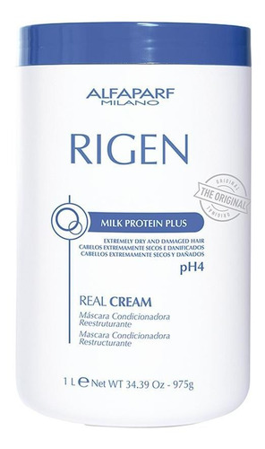 Alfaparf Rigen Milk Protein Plus Real Cream Mascara 1000 G