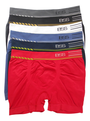 Cueca Boxer Sem Costura Bressan Kitc/10 Cuecas Original Sc25