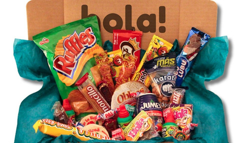 Caja Con Dulces Mini