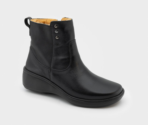 Bota De Cuero Lombardino F10107