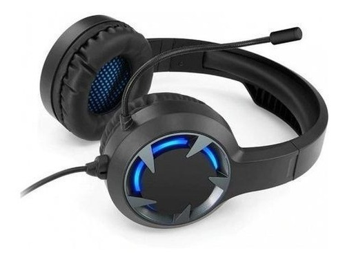 Auriculares Gamer Pc Microfono Headset Usb Gaming Vincha A9 Color Azul