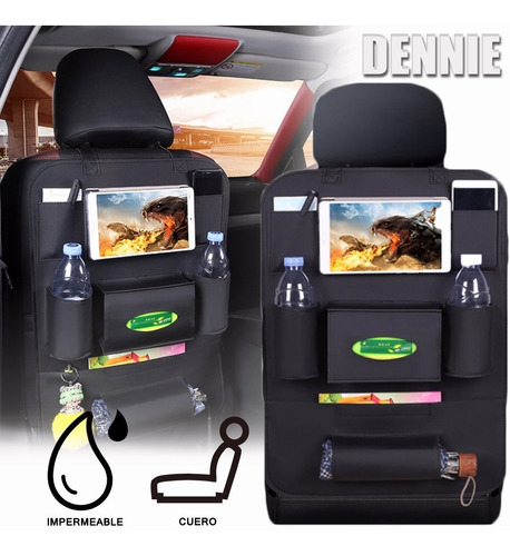 Bolso Organizador Para Respaldo Asiento Trasero De Auto