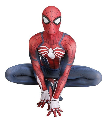 Spiderman - Disfraz Traje Insomniac Ps4 Cosplay Spider Man