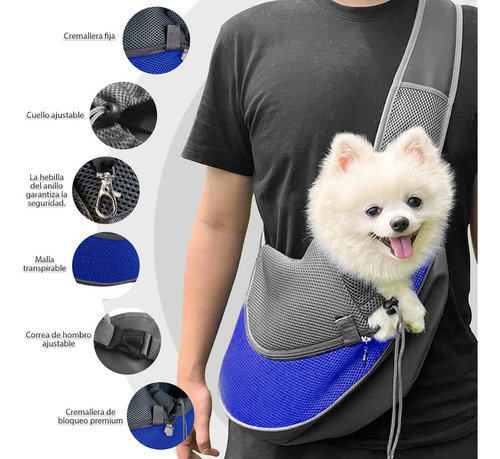 Mochila Para Perro Mochila Mascotas,malla Transpirable