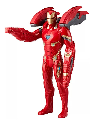 Avengers Mision Tech Iron Man Figura De Accion 34 Cm