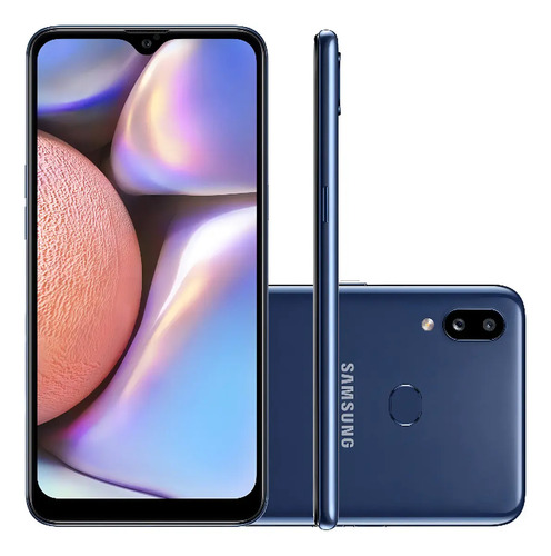Samsung Galaxy A10s A107m 32gb Azul - Dual Chip