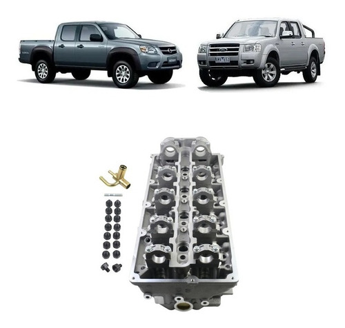 Culata De Motor Ford Ranger Tha/mazda Bt50 2.5 Diesel 07-12