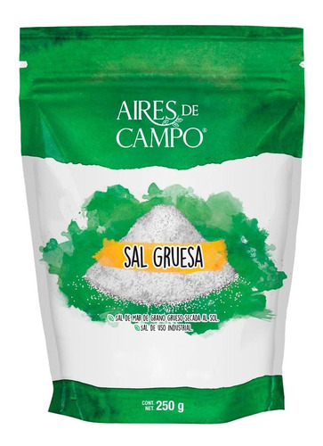 Sal Aires De Campo Gruesa 250g