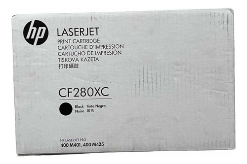 Toner Hp 80x Original Cf280xc Caja Blanca Rinde 6900 Páginas