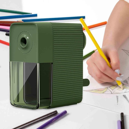 Sacapuntas De Lápiz Sacapuntas De Mano Sacapuntas De Verde