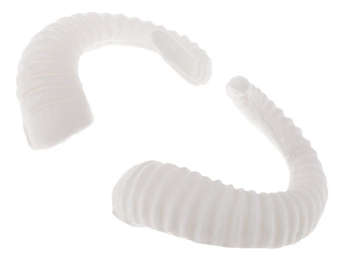 Diadema Gótica Con Cuernos De Carnero Siniestros Blancos