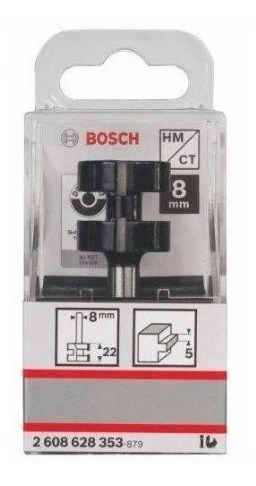 Fresa Bosch 32,0mmd 2cortes Metal Duro Muelle 2608628353