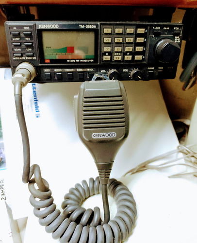 Radio Kenwood Tm-2550a Fm 144 Mhz Inplamet (Usado)