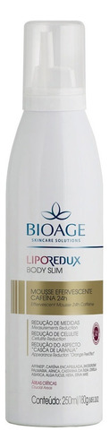 Lipo Redux Body Slim Mousse Efervescente Cafeína 24h Bioage 250ml