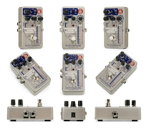 Pedal Ehx Intelligent Harmony Machine Harmonizer/pitch Shift Cor Prata