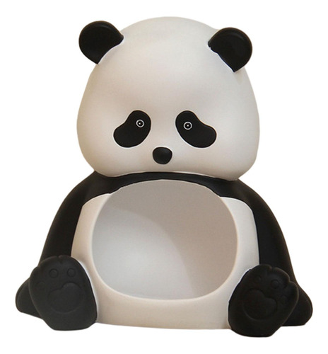 Figura De Panda, Adorno De Mesa, Bandeja De Estilo B