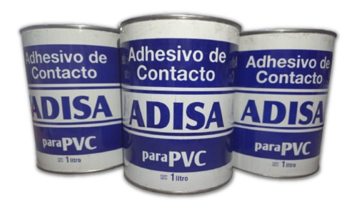 Adhesivo De Contacto Pvc Adisa X 1 Lts.