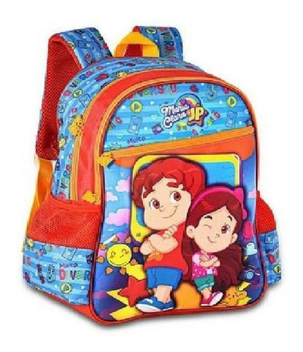 Mochila De Costa E Estojo Vermelho Maria Clara E Jp-clio