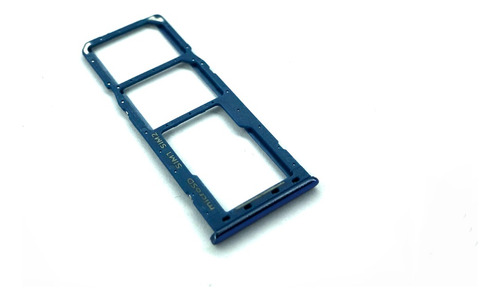 Bandeja Porta Sim Para Samsung A30 Azul
