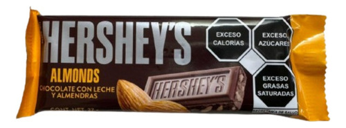 Hershey's Barra De Chocolate Con Almendras Almonds 27 Grs