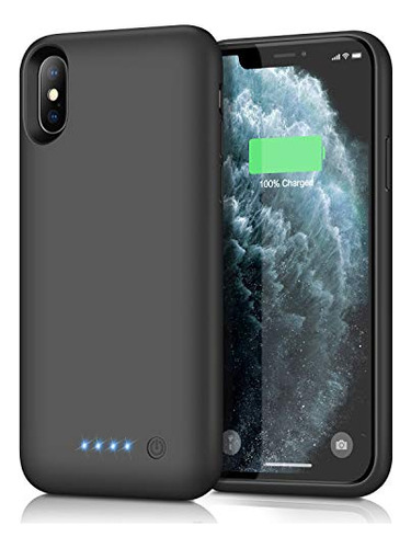 Feob Funda De Batería Para iPhone XS Max, Funda De Carga Por
