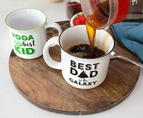 Star Wars Best Dad Darth Vader Y Yoda Best Kid Tazas De Cerá
