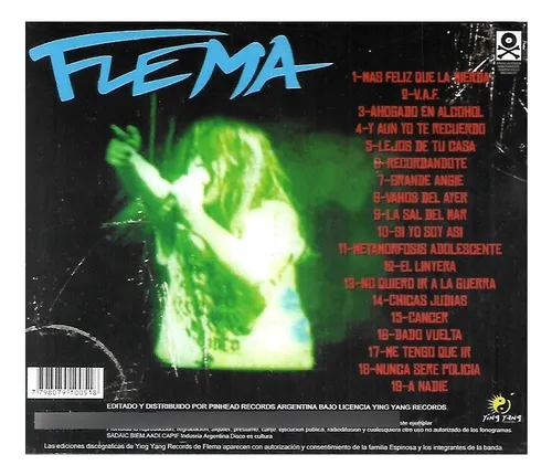 Cd Flema / La Noche De Las Narices Blancas (1999)