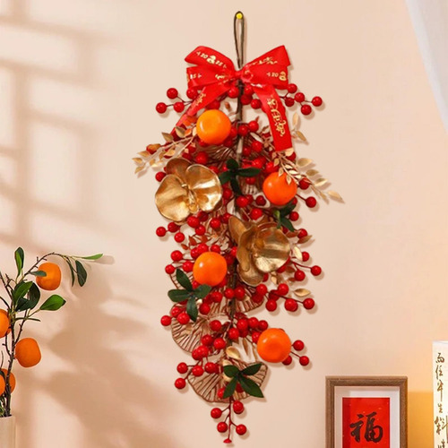 Decoración De Año Nuevo Chino 2025, Corona Estilo A