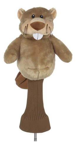 Funda Creativa Para Golf Birdie The Beaver Club Head Cover