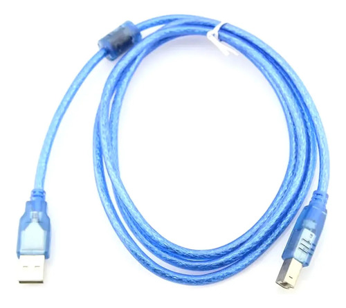 Cabo Usb Tipo A B 3 Metros Para Arduino Uno Mega Impressora