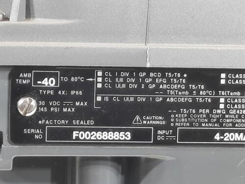 Fisher Fieldvue Dvc6005 Valve Positioner Ttv