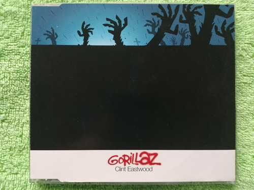 Eam Cd Maxi Gorillaz Clint Eastwood 2001 + Video Multimedia