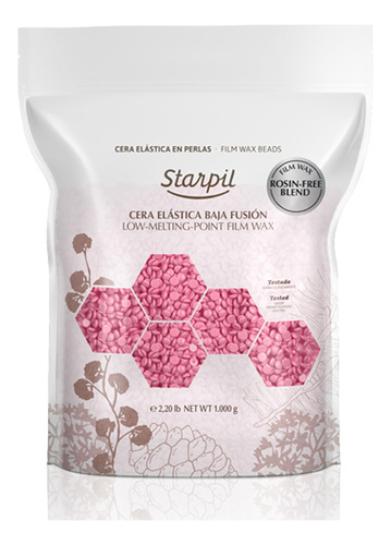 Starpil Cera De 35.27 Oz / 2.2 Libras De Perlas De Cera Dura