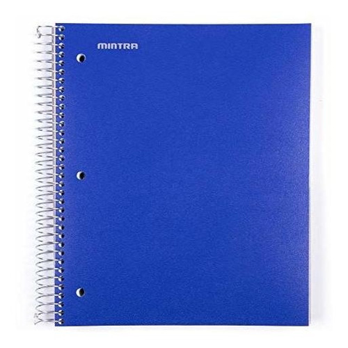 Cuaderno Espiral Escuela Color Azul Universidad 200 Hojas