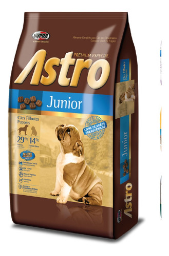 Alimento Astro Junior Perro Cachorro 15kg + Regalo 